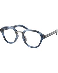 Prada - Pr C05V 26F1O1 Optical Frames Acetate Pantos Normal - Lyst
