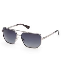 Timberland - Tb00076 08D Sunglasses Smoke Squared Polarized - Lyst