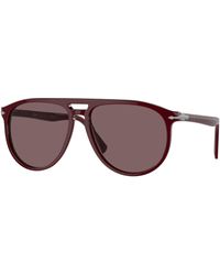 Persol - Po3311S 118753 Sunglasses Acetate Pilot Normal - Lyst