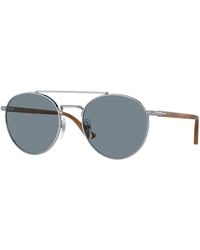 Persol - Po1011S 518/56 Sunglasses Metal Pillow Normal - Lyst