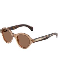 Moncler - Me6003 Rondosa 303773 Sunglasses Acetate Round Normal - Lyst
