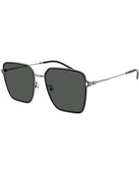 Emporio Armani - Ea2159D 301487 Sunglasses Metal Squared Normal - Lyst