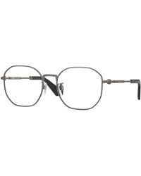 Burberry - Be1387D 1316 Optical Frames Metal Transparent Geometric Normal - Lyst
