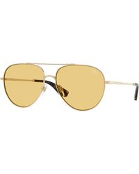Burberry - Be3172 110985 Sunglasses Metal Pilot Normal - Lyst