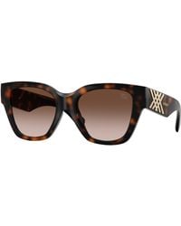 Burberry - Be4489U 300213 Sunglasses Injected Squared Normal Nuanced - Lyst