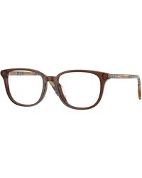 Burberry - Be2434D 4243 Optical Frames Acetate Transparent Squared Normal - Lyst