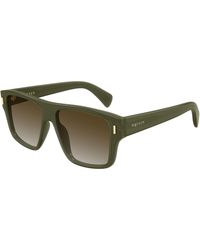 McQueen - Am0550S 003 Sunglasses Acetate Squared - Lyst
