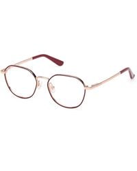 Guess - Gu2724 071 Optical Frames Metal Round Normal - Lyst
