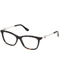 Guess - Gu50349 052 Optical Frames Acetate Squared Normal - Lyst