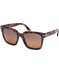 Tom Ford - Ft0952 Selby 52H Sunglasses Acetate Squared Polarized - Lyst