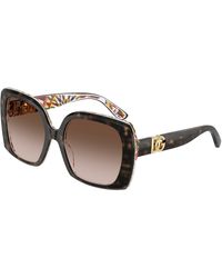 Dolce & Gabbana - Dg4475 321713 Sunglasses Acetate Squared Normal Shaded - Lyst