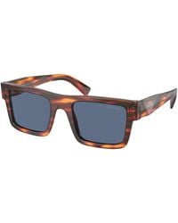 Prada - Pr 19Ws 17R06A Sunglasses Acetate Squared Normal - Lyst