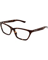 Balenciaga - Bb0406O 002 Optical Frames Acetate Transparent Cat Eye - Lyst