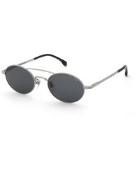 Lozza - Sl2456 Pantelleria 3 509Y Sunglasses Metal Smoke Geometric Normal - Lyst