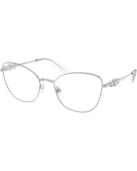 Swarovski - Sk1034 4001 Optical Frames Metal Cat Eye Normal - Lyst