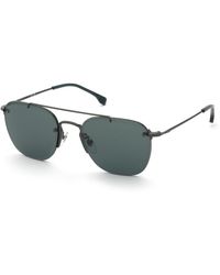 Lozza - Sl2434 Gubbio 4 568Y Sunglasses Metal Squared Normal - Lyst