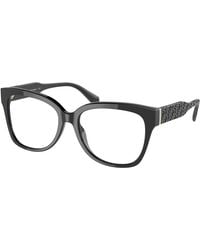 Michael Kors - Mk4091 Palawan 3005 Optical Frames Acetate Transparent Squared Normal - Lyst