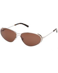 Gcds - Gd0082 16E Sunglasses Metal Round Normal - Lyst
