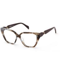 Blumarine - Vbm247 0Am5 Optical Frames Acetate Butterfly - Lyst
