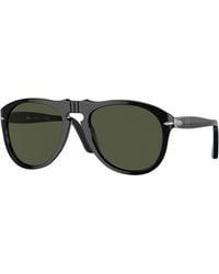 Persol - Po0649 95/31 Sunglasses Acetate Pilot Normal - Lyst