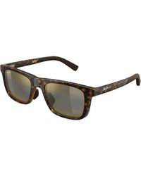 Maui Jim - Mj0341S 002 Sunglasses Bio-Injected Bronze Squared - Lyst