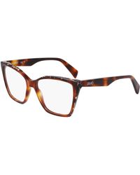 Liu Jo - Lj2804 245 Optical Frames Acetate Squared Normal - Lyst
