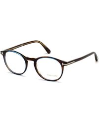 Tom Ford - Ft5294 056 Optical Frames Acetate Round Normal - Lyst
