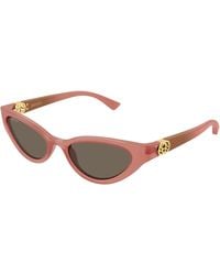 Gucci - Gg2194S 005 Sunglasses Injected Cat Eye - Lyst