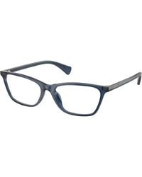 Ralph Lauren - Ra7187U 5001 Optical Frames Acetate Squared Normal - Lyst