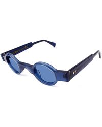 Xlab - Goa Sunglasses Acetate Light Round Polarized - Lyst