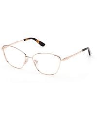Guess - Gu50224 028 Optical Frames Metal Squared Normal - Lyst