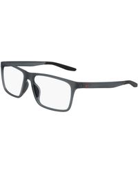 Nike - 7116 061 Optical Frames Plastic Squared Photochromatic - Lyst