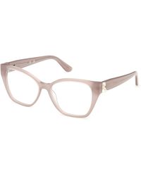 Guess - Gm50063 59 Optical Frames Acetate Cat Eye Normal - Lyst