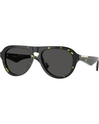 Burberry - Be4437U 412487 Sunglasses Acetate Pilot Normal - Lyst