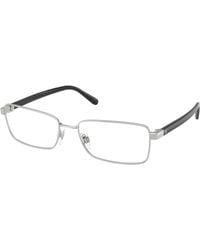 Ralph Lauren - Rl5144 9495 Optical Frames Metal Transparent Squared Normal - Lyst