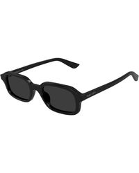 McQueen - Am0558S 001 Sunglasses Acetate Squared - Lyst