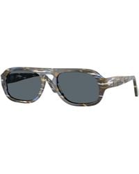 Persol - Po3369S 1222R5 Sunglasses Acetate Pilot Normal - Lyst
