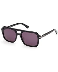 adidas Originals - Or0149 01A Sunglasses Acetate Smoke Squared Normal - Lyst