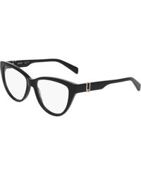 Liu Jo - Lj2826R 001 Optical Frames Acetate Cat Eye Normal - Lyst