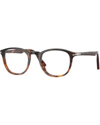 Persol - Po3143V 1160 Optical Frames Acetate Transparent Round Normal - Lyst
