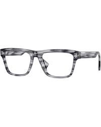Burberry - Be2387 4097 Optical Frames Acetate Transparent Squared Normal - Lyst