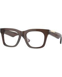 Burberry - Be2407 4116 Optical Frames Acetate Transparent Squared Normal - Lyst