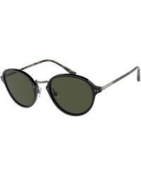 Giorgio Armani - Ar8139 500131 Sunglasses Acetate Pantos Normal - Lyst