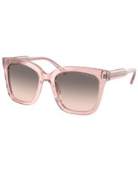 Michael Kors - Mk2163 San Marino 31013B Sunglasses Plastic Squared Normal Nuanced - Lyst
