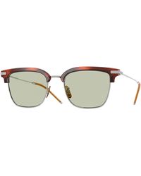 Oliver Peoples - Ov1354T Tk-12 5254 Optical Frames Titanium Squared Normal - Lyst