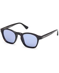 Web - We0384 56V Sunglasses Acetate Round Normal - Lyst
