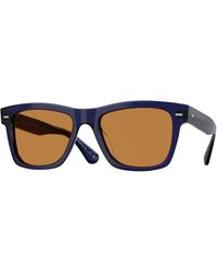 Oliver Peoples - Ov5393Su Oliver Sun 156653 Sunglasses Acetate Squared Normal - Lyst