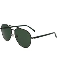 Ferragamo - Sf316S 002 Sunglasses Metal Pilot Normal - Lyst