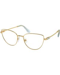 Swarovski - Sk1007 4021 Optical Frames Metal Cat Eye Normal - Lyst