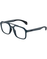 Moncler - Me3002 5006 Optical Frames Injected Transparent Squared Normal - Lyst